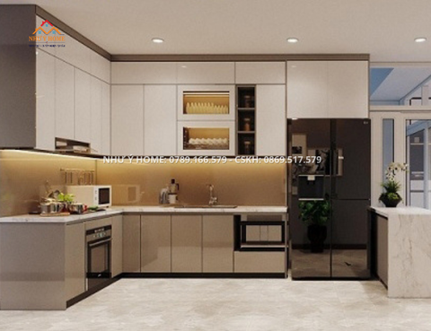 Tủ bếp nhựa VincoPro cao cấp BNP005