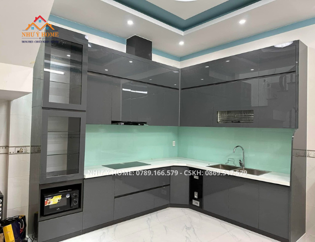 Tủ bếp nhựa VincoPro cao cấp BNP006