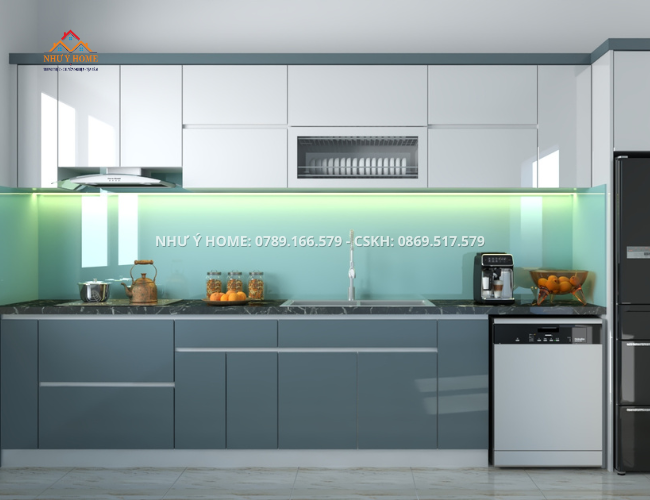 Tủ bếp nhựa VincoPro cao cấp BNP008