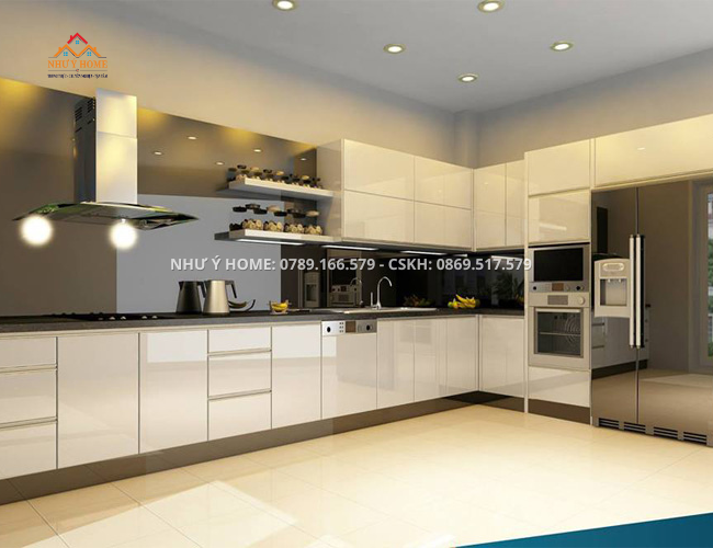 Tủ bếp nhựa VincoPro cao cấp BNP018