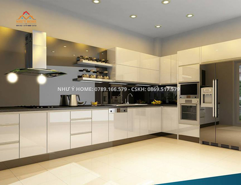 Tủ bếp nhựa VincoPro cao cấp BNP018