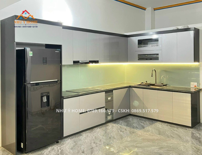 Tủ bếp nhựa VincoPro cao cấp BNP017