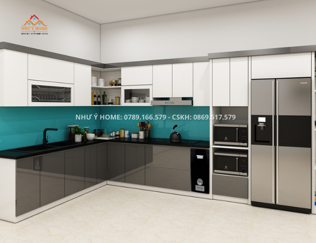 Tủ bếp nhựa VincoPro cao cấp BNP021