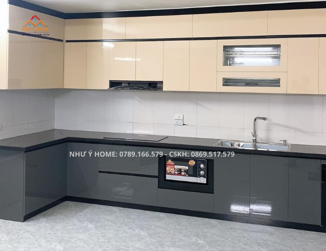 Tủ bếp nhựa VincoPro cao cấp BNP022