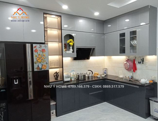 Tủ bếp nhựa VincoPro cao cấp BNP026