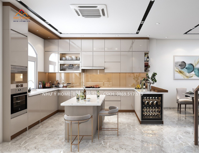 Tủ bếp nhựa VincoPro cao cấp BNP032