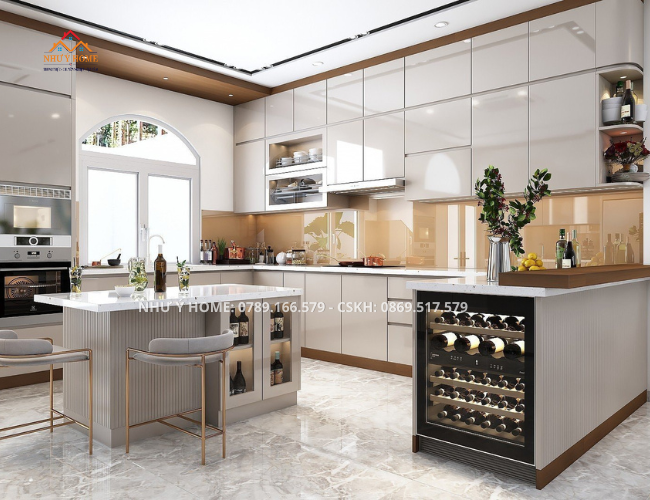 Tủ bếp nhựa VincoPro cao cấp BNP032