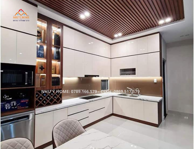 Tủ bếp nhựa VincoPro cao cấp BNP038