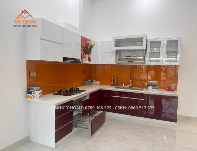 Tủ bếp nhựa VincoPro cao cấp BNP045