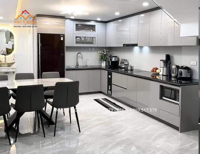 Tủ bếp nhựa VincoPro cao cấp BNP048