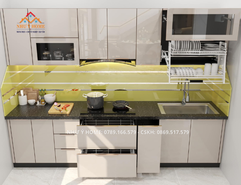 Tủ bếp nhựa VincoPro cao cấp BNP054