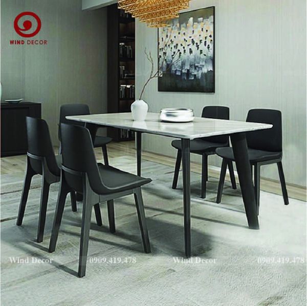  BAC-02 Bộ Bàn Howard Ceramic và 4 ghế Ventura 