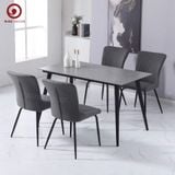  BAC-37 Bộ Bàn Ăn Ceramic Ozio và 4 ghế Juno 