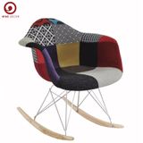  Ghế A03 - Ghế Eames Thổ Cẩm Bập Bênh 