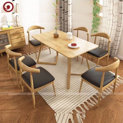  BA-05 Bộ Bàn Ăn 4 Ghế Bull 