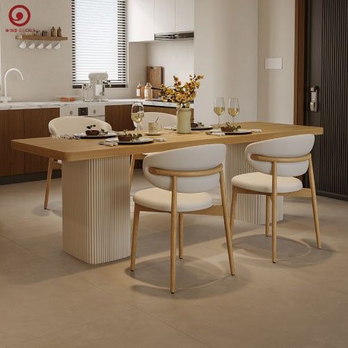  BAC-105 Bộ bàn ăn 4 Ghế Oleandro ASH 