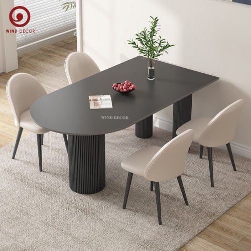  BAC-101 Bộ bàn ăn Somin và 4 Ghế Fadon 