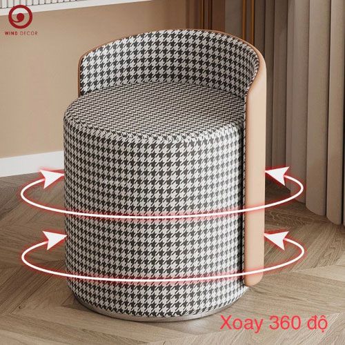  Ghế Đôn GD-33 Xoay 360 Độ 