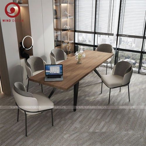  BAC-168 Bộ bàn ăn 5 ghế Fil Noir Minotti 