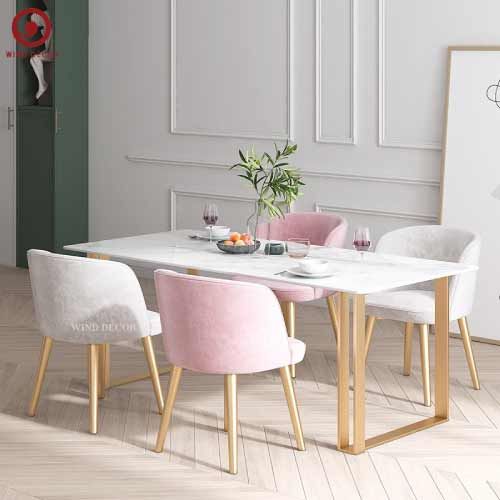  BAC-190 Bộ bàn ăn 4 ghế Bali 