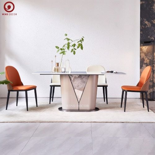  Bàn ăn mặt đá Ceramic Eragon 