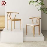  Ghế Wishbone bọc nệm 