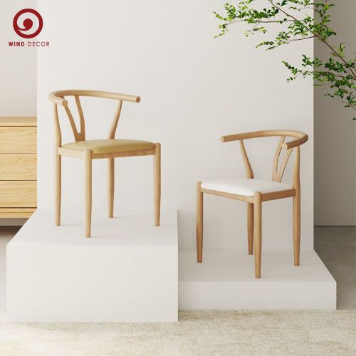  Ghế Wishbone bọc nệm 