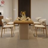  BAC-105 Bộ bàn ăn 4 Ghế Oleandro ASH 