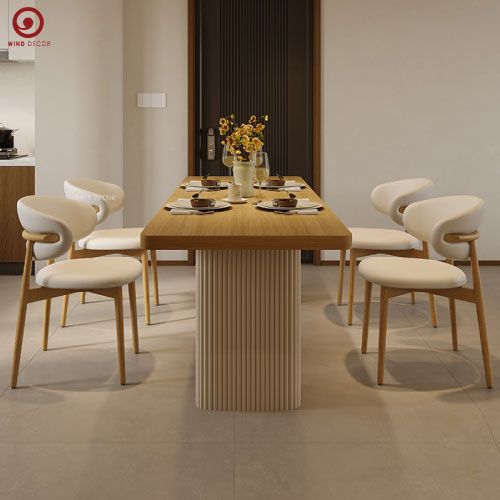  BAC-105 Bộ bàn ăn 4 Ghế Oleandro ASH 