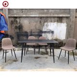  BAC-51 Bộ Bàn Ăn Ceramic Ozio và 4 ghế Pit 