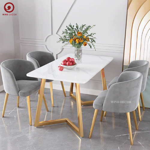  BAC-90 Bộ bàn ăn Grace-G và 4 ghế Bali 