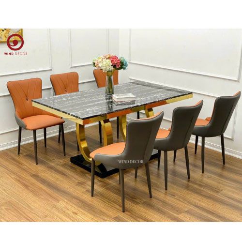  Bộ bàn ăn Luxury và 6 ghế Yuka 