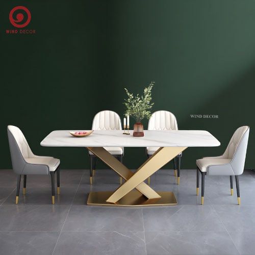  BAC-124 Bộ bàn ăn Stratos Ceramic và 4 ghế Monet 