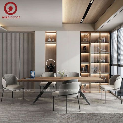  BAC-168 Bộ bàn ăn 5 ghế Fil Noir Minotti 