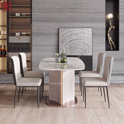  Bàn ăn mặt đá Ceramic Nomus 