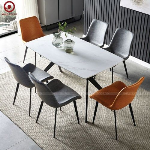  BAC-91 Bộ bàn ăn Ceramic A1 và 4 ghế Zenta 