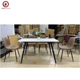  BAC-51 Bộ Bàn Ăn Ceramic Ozio và 4 ghế Pit 