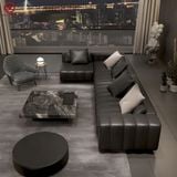  Sofa Góc Black 