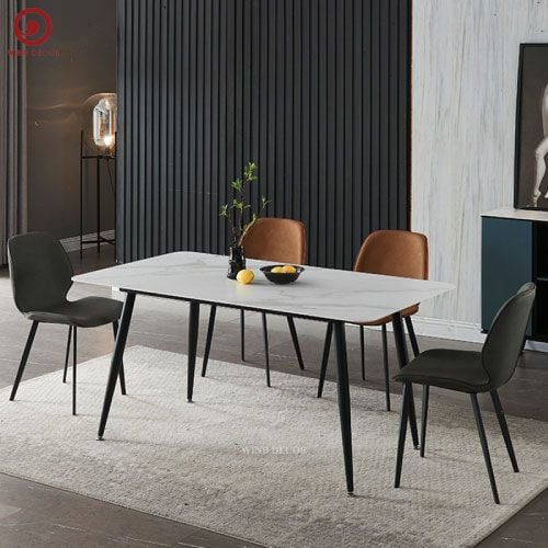  BAC-59 Bộ Bàn Ăn Ceramic Ozio và 4 ghế Tony 