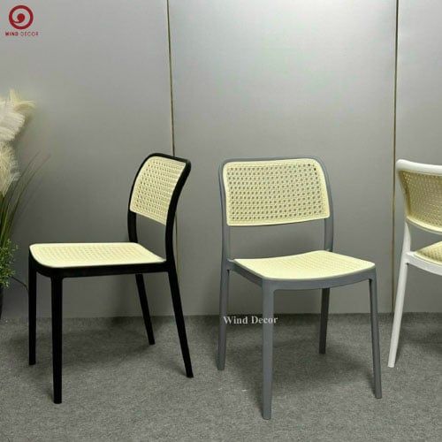  Ghế Nhựa Giả Mây Không Tay Tibet 