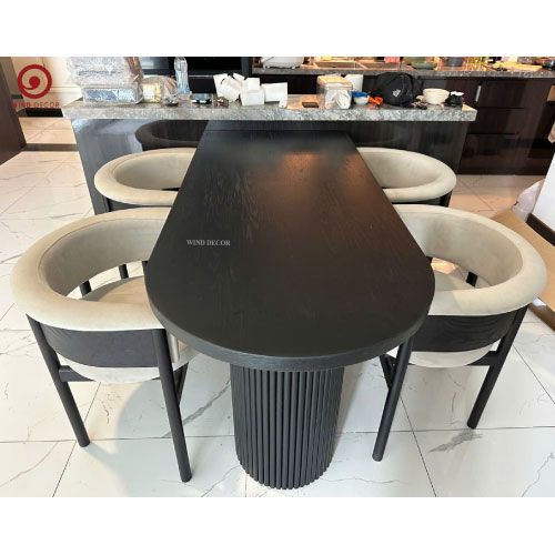  BAC-180 Bộ bàn ăn 4 ghế Side 