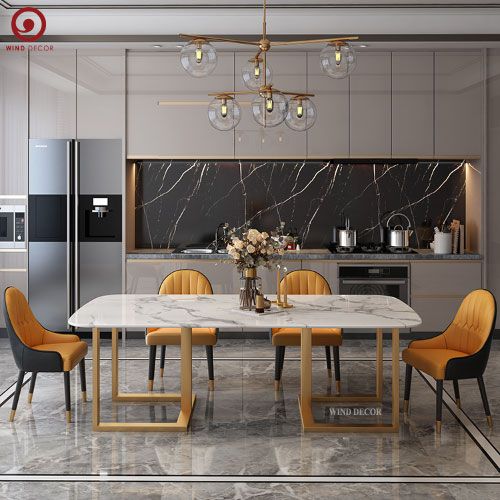  BAC-82 Bộ bàn ăn Dilly và 4 ghế Monet 