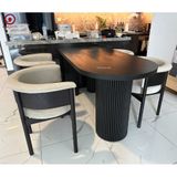  BAC-180 Bộ bàn ăn 4 ghế Side 