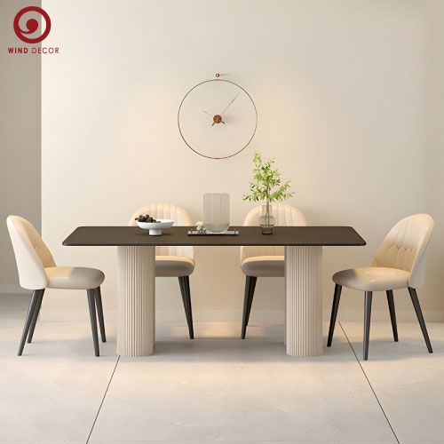  BAC-69 Bộ bàn ăn Vini và 4 Ghế Fadon 