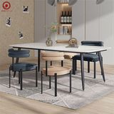  BAC-43 Bộ Bàn Ăn Ceramic Ozio và 4 ghế Wow 