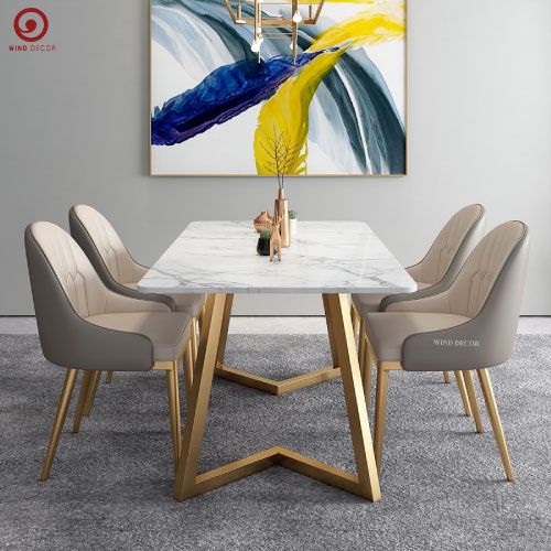  BAC-88 Bộ bàn ăn Grace-G và 4 ghế Monet 