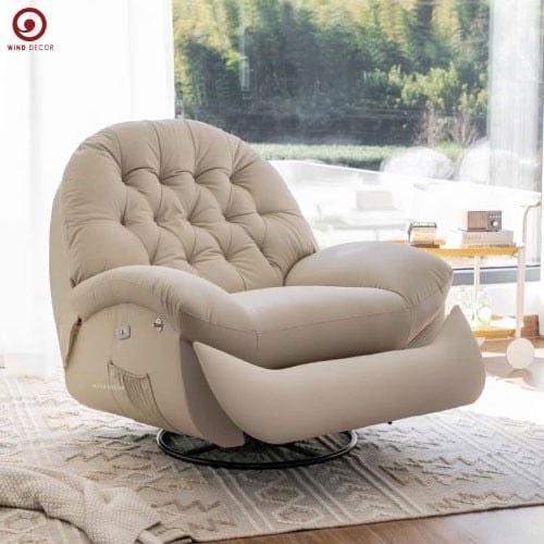  Ghế Thư Giãn Xoay 360 Và Ngã Lưng Vina 