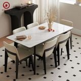  BAC-64 Bộ Bàn Howard Ceramic và 6 ghế Obama 