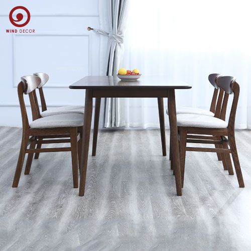  BA-71 Bộ Bàn Ăn 4 Ghế Mango 