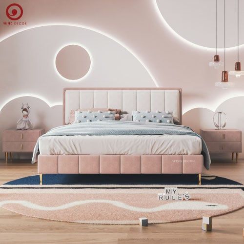  Giường Bọc Nệm GBN-47 